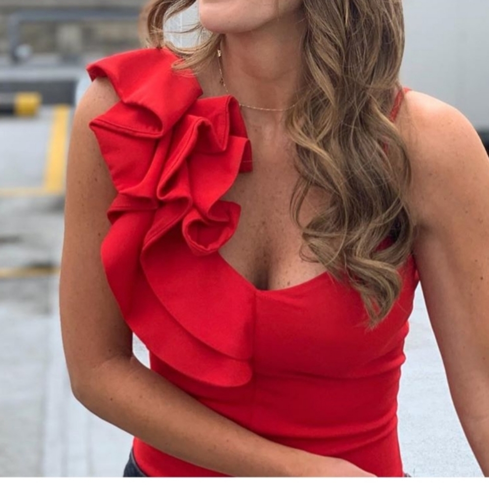 Ruffle top